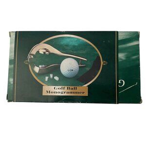 Golf Ball Monogrammer By Perfect Solutions New in Package